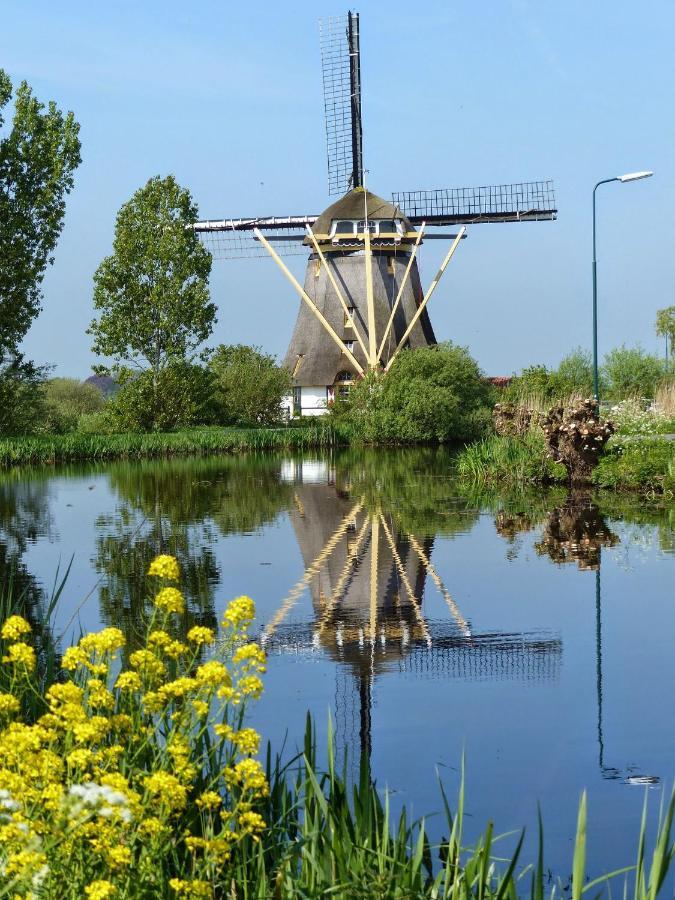 Mondriaanmolen, A Real Windmill Close To Amsterdam Abcoude Exteriör bild